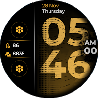 Big Casual Watch Face