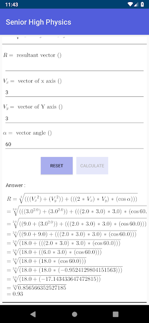 Senior High Physics Screenshot 2