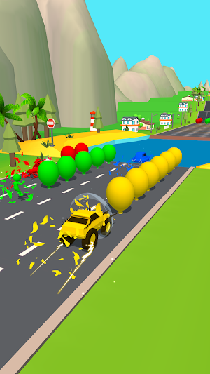 Car Shifting Transform Race Screenshot 3