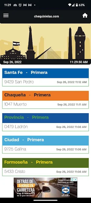 CheQuinielas Screenshot 2