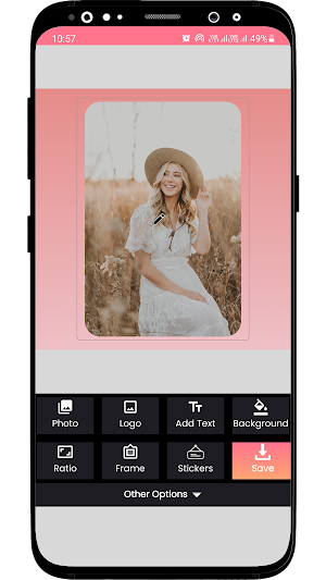 Imageborder - border on photo Screenshot 1