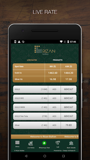 Rizan Bullion Screenshot 0