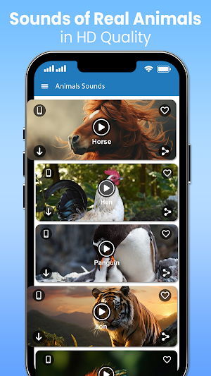 Animal Sounds and Ringtones Screenshot 1