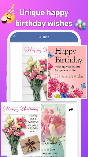 GIF Birthday Wishes 2025 Screenshot 1