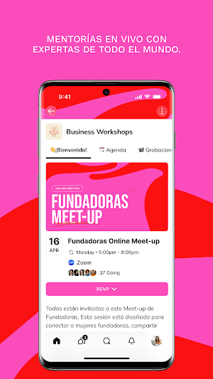 Fundadoras: Mujeres & negocios Screenshot 2