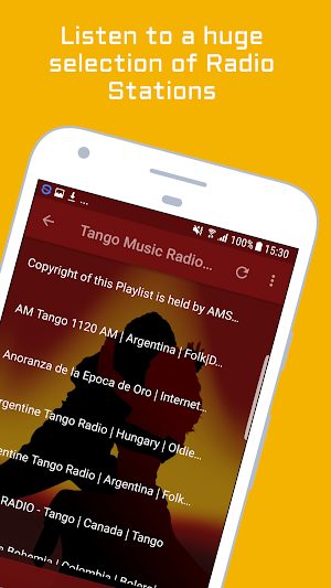 Tango Music Radio Screenshot 1