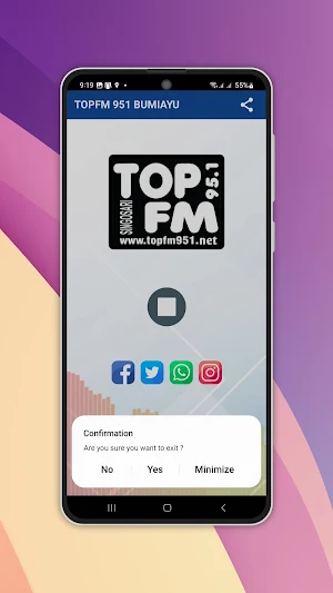 TOPFM 951 BUMIAYU Screenshot 2