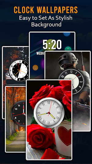 Night Clock Wallpapers HD : Night Watch App Screenshot 2