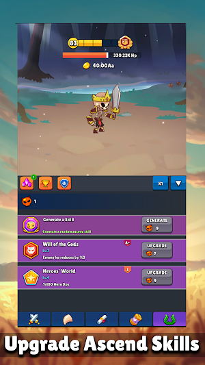 The Dreamland: An Idle Clicker Screenshot 3