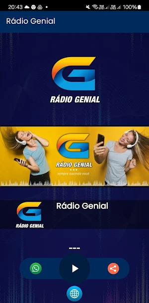 Rádio Genial Screenshot 0