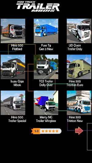 Mod Truk Trailer Mbois Screenshot 3