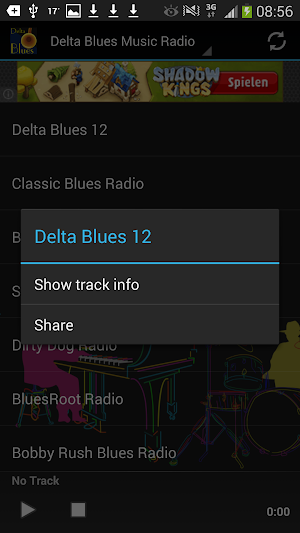 Delta Blues Radio Stations Screenshot 1