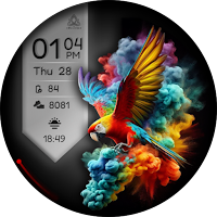 Crazy Animals Watch Face