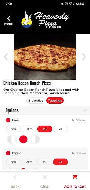 Heavenly Pizza Screenshot 3