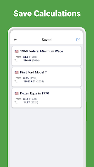 Inflation Calculator Screenshot 2