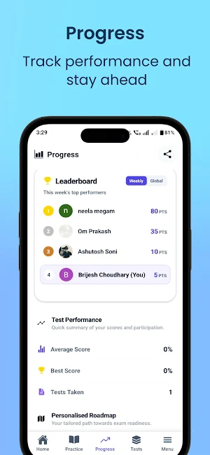 PrepNut: NEET prep & insights Screenshot 3
