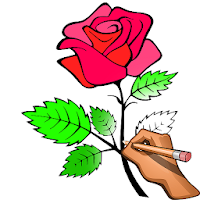 Learn to Draw Flowers: Draw, Glitter & Color Book