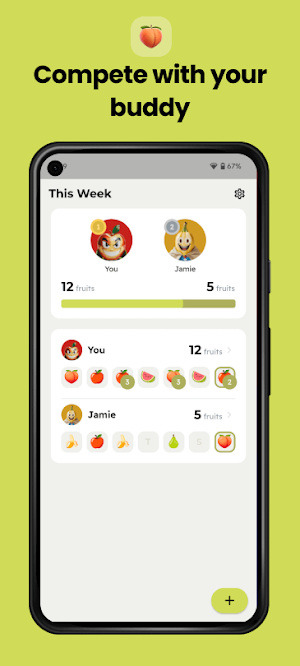 Fruits Buddy - Track Together Screenshot 0