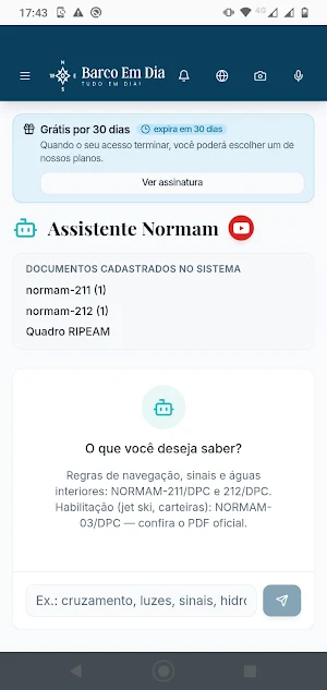 Barco em dia Screenshot 0