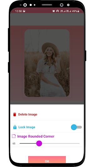 Imageborder - border on photo Screenshot 2