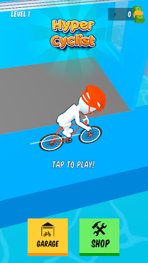 Hyper Cyclist: Bicycle Runner Screenshot 0