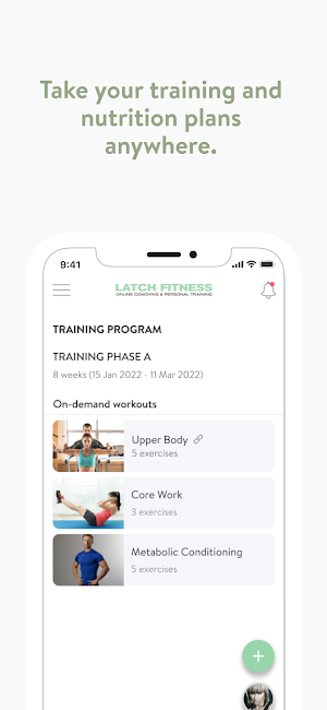 Latch Fitness Screenshot 2