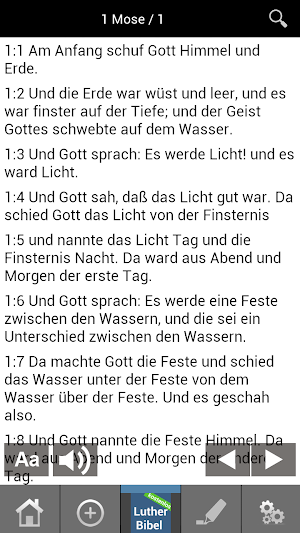Luther Bible German Bible FREE Screenshot 2