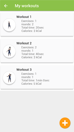 Kettlebell workout BeStronger Screenshot 2
