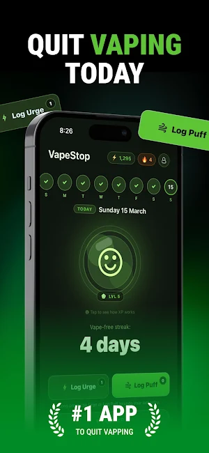 VapeStop: Quit Vaping Screenshot 0