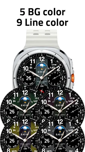 JW240 jwstudio watchface Screenshot 3