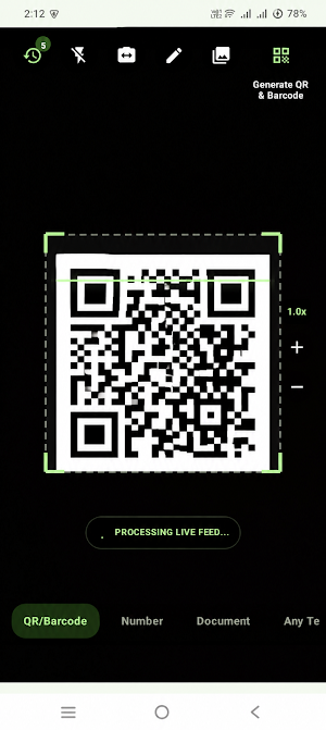 Smart Scanner: QR & Barcode Screenshot 0