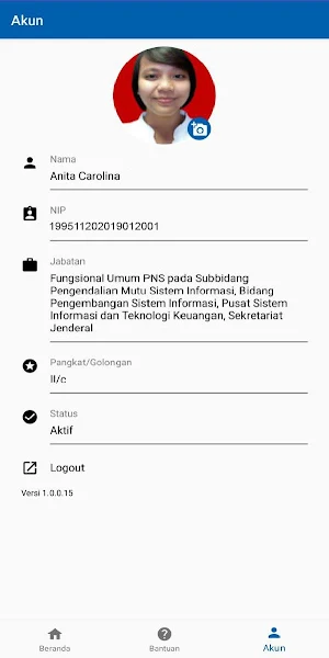 e-Kemenkeu Screenshot 2
