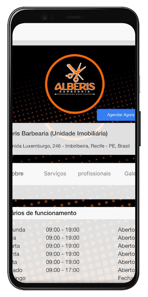 Alberis Barbearia Screenshot 2