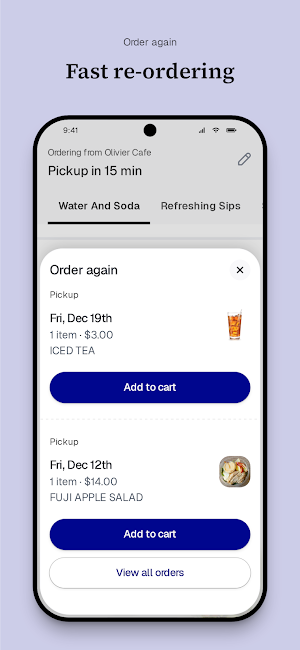 Olivier Cafe Screenshot 3