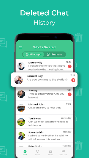 Recover Deleted Messages WAMR Screenshot 0