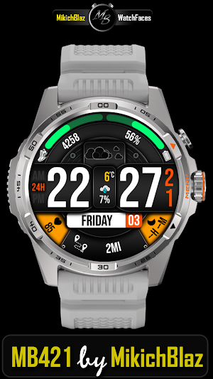 Digital Watch MB421 Screenshot 1