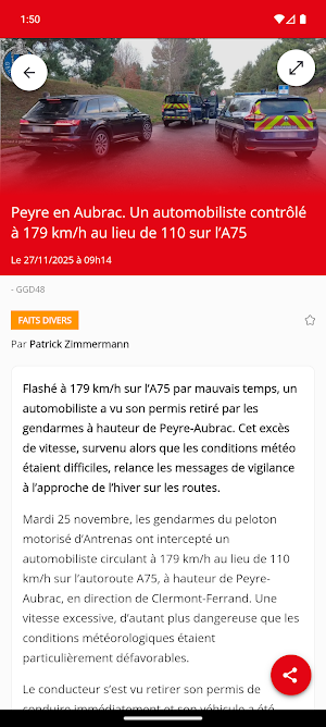 La Lozère Nouvelle Screenshot 1