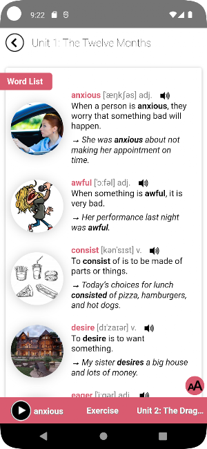 4000 Essential English Words 2 Screenshot 1