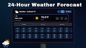 Weather - Android TV Screenshot 1