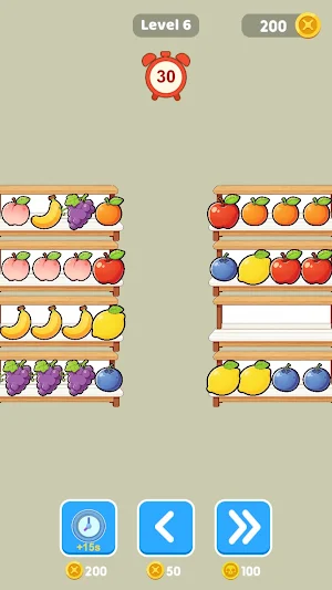 Fruit Sort Puzzle Screenshot 0