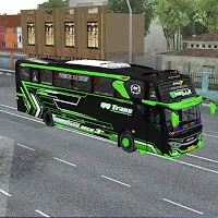 Bussid 9 Mod QQ Trans Nabilla
