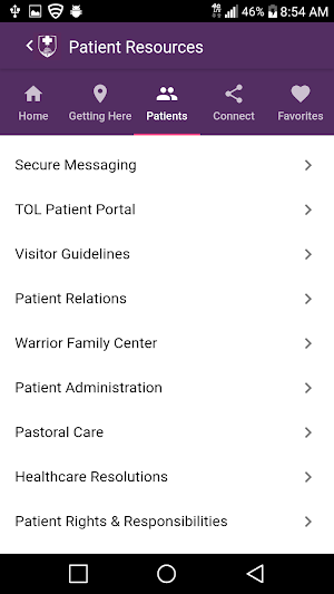 Fort Belvoir Community Hospita Screenshot 1