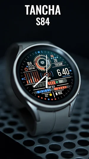 Tancha S84 Dashboard WatchFace Screenshot 1
