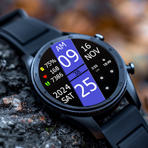 Key WF53 Digital Watch Face Screenshot 0