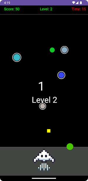 Ball Invaders - Retro Shooter Screenshot 1
