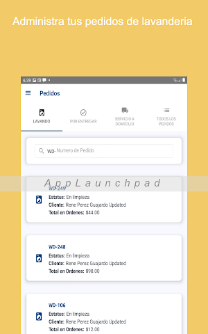 Washday POS Screenshot 3