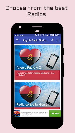 Angola Radio Stations Screenshot 0