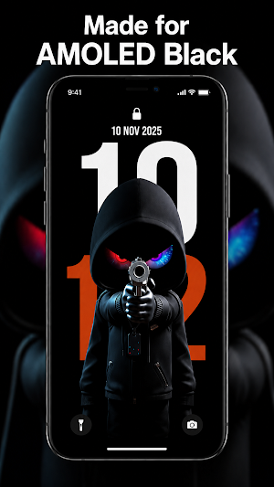 Silly Smile Gun Live Wallpaper Screenshot 2