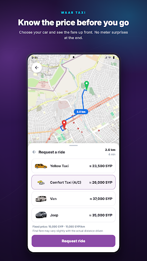 Waar Taxi Screenshot 1