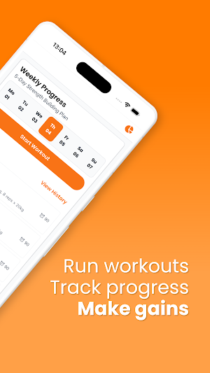 Flexiplan: Gym Workout Planner Screenshot 1